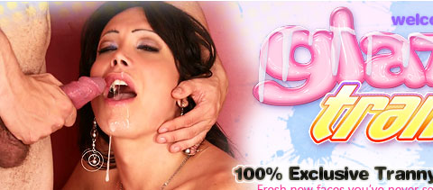 Glazed Trannys - Tranny & Shemale Facial Cumshot Porn Videos & Photos